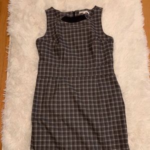 Plaid Sheath Dress - Cleo